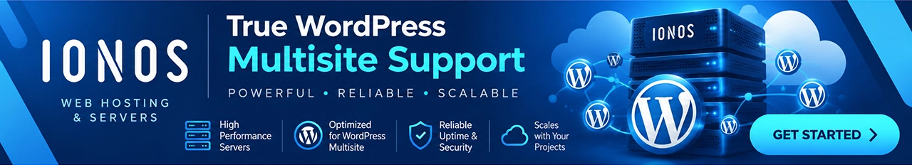 IONOS WordPress Multisite Hosting